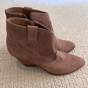 Frye ankle western boots